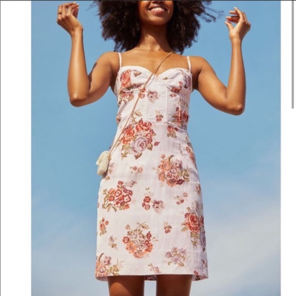 BROCK COLLECTION x H&M Floral Corset Dress NWT